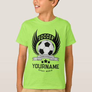 Fußballdesign für Kinder | Geburtstag für Sportfan T-Shirt