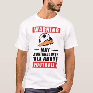 Fußballdesign T-Shirt