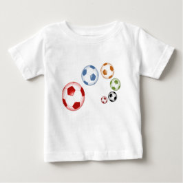 Fußbälle Baby T-shirt