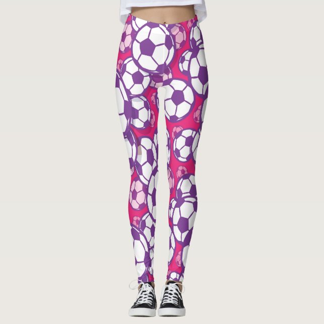Fußbälle Leggings (Vorderseite)
