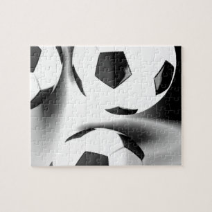 Fußbälle Puzzle