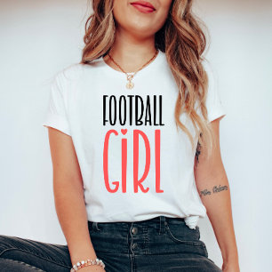 Fußballee Fett rosa Text Sports T-Shirt