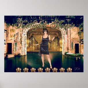 Fußballen-Montage Poster