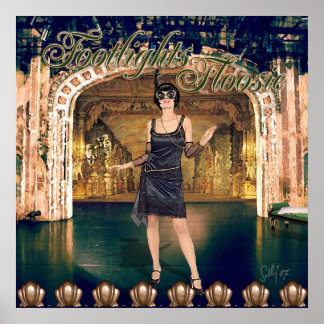 Fußballen-Montage Poster