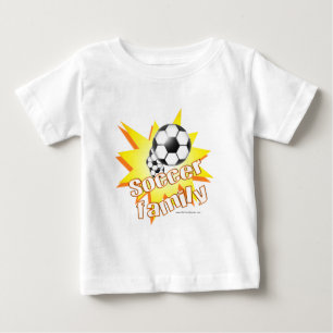 Fußballfamilie Baby T-shirt