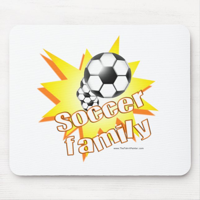 Fußballfamilie Mousepad (Vorne)