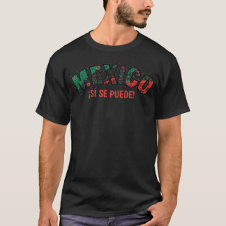 Fußballfan 2026 Mexiko Si Se Puede T-Shirt