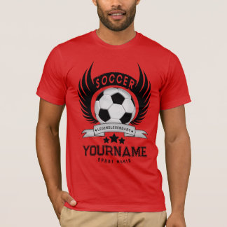 Fußballfan Name Nummer Geburtstagsgeschenke für Mä T-Shirt