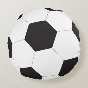 Fußballfan-rundes Kissen