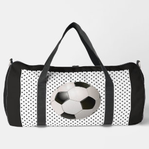 Fußballfan Schwarz Duffle Bag