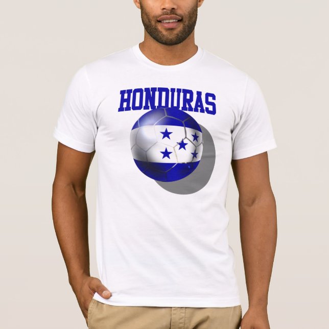 Fußballfangeschenke Hondurass Los Catrachos T-Shirt (Vorderseite)