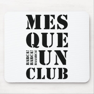 Fußballfans Design Byrcelona Fc T-Shirt Mousepad