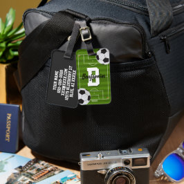 Fußballfans Gepäckanhänger