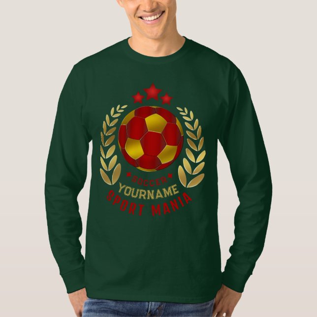 Fußballfans Geschenk T-Shirt (Vorderseite)