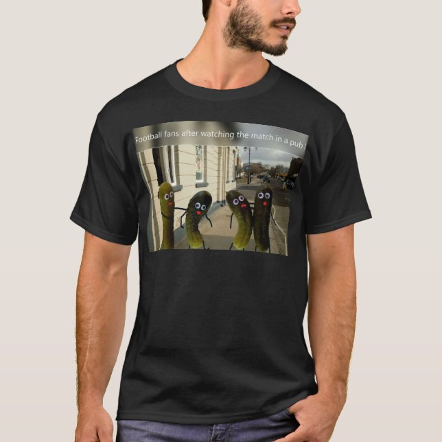 Fußballfans T - Shirt (Vorderseite)