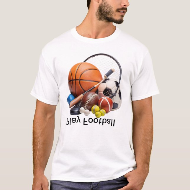 Fußballfans T-Shirt (Vorderseite)