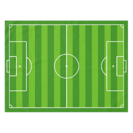 Fußballfeld/Fußballtisch Tischdecke