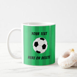 Fußballfeld Kaffeetasse