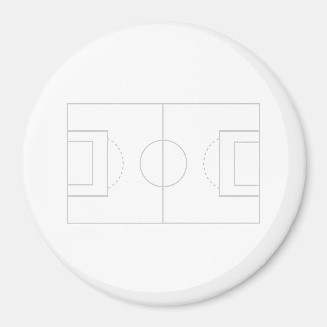 Fußballfeld Magnet (Vorne)