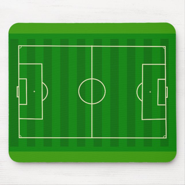 Fußballfeld Mousepad (Vorne)