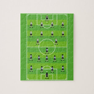 Fußballfeld Puzzle
