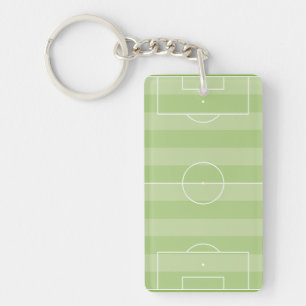 Fußballfeld Schlüsselanhänger