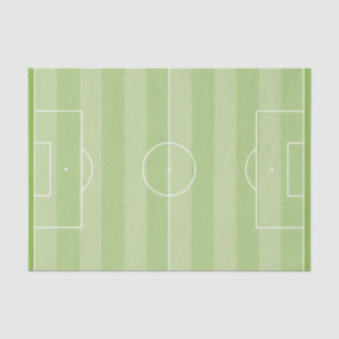 Fußballfeld Seidenpapier