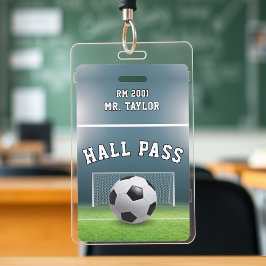 Fußballfeld-Trainer-Fahrrad-Klasse Saal Pass Ausweis