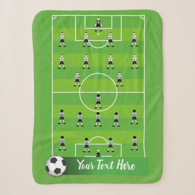 Fußballfeld und Team Sherpadecke (Vorderseite)