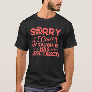 Fußballfrauenfamilie Mama Matching Team Player Soc T-Shirt
