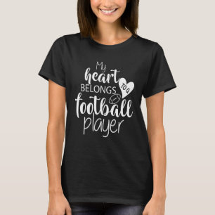 Fußballfreundin Fußballfreund Paare für Fußball T-Shirt