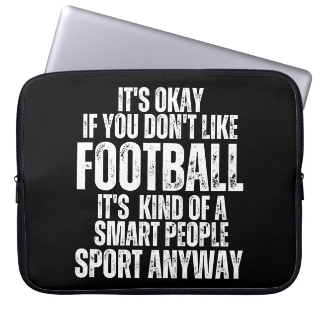 FUSSBALLFUNNQUOTEN LAPTOPSCHUTZHÜLLE (Vorderseite)
