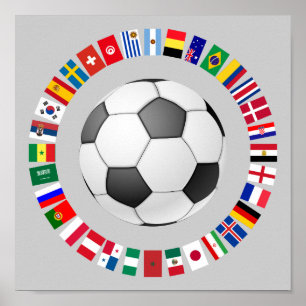 FUSSBALLFUSSER 2018 POSTER