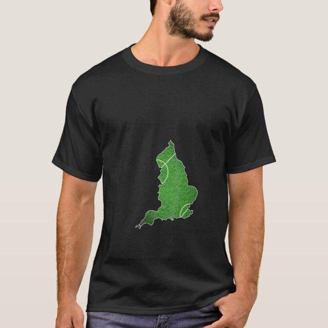 Fußballgericht England T-Shirt (Vorderseite)