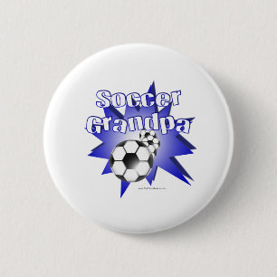 Fußballgroßvater Button