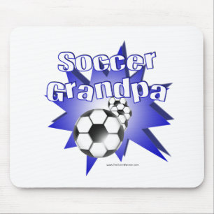 Fußballgroßvater Mousepad