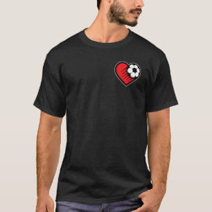 Fußballherz T-Shirt