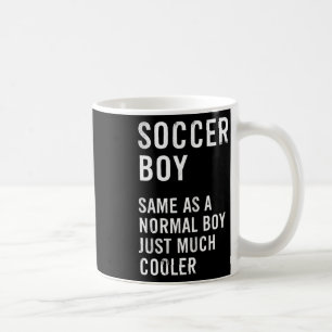 Fußballjungen-Definition Lustig Kaffeetasse