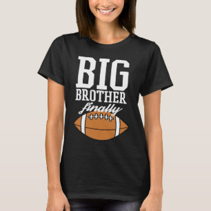 Fußballjungen großer Bruder endlich T-Shirt