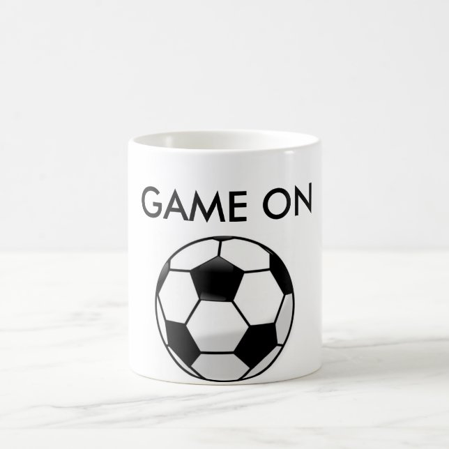 FußballKaffeetasse Tasse (Mittel)