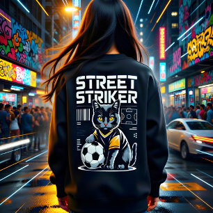 Fußballkatze-Trikot, Street Striker Kitten-Geschen