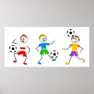 Fußballkids Poster