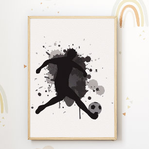 Fußballkids Room Poster Sports Kinderzimmer drucke