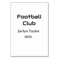 FUSSBALLKLUB FIFA WELTMEISTERSCHAFT NAME JAHR PART