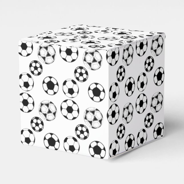 Fußballknaben Geburtstagsgeschenke Geschenkschachtel (Vorderseite)