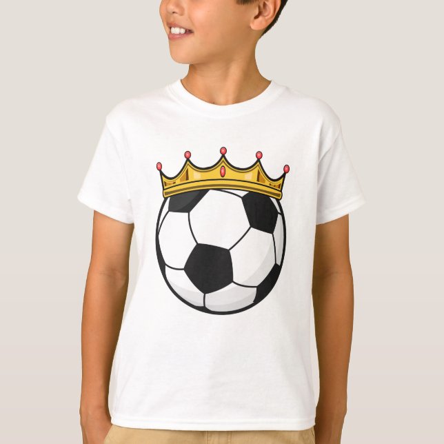 Fußballkönigin T-Shirt (Vorderseite)