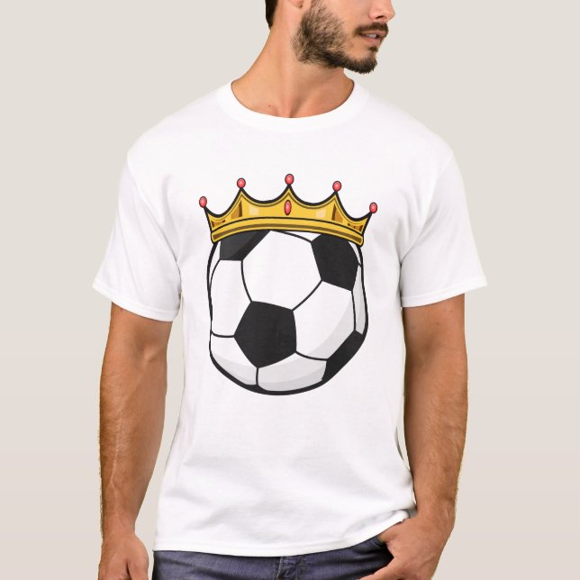 Fußballkönigin T-Shirt (Vorderseite)