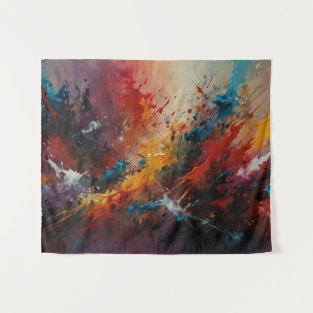 Fußballkrieger Wandteppich (Vorderseite (Horizontal))