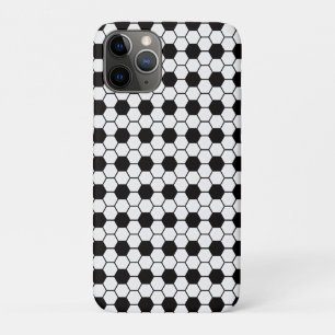 Fußballliebhaber Fußbälle Schwarz und Weiß Benutze Case-Mate iPhone Hülle