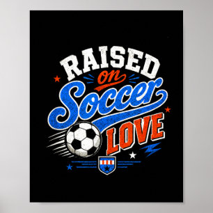 Fußballliebhaber Fußballfan Spieler Idee Männer Fr Poster